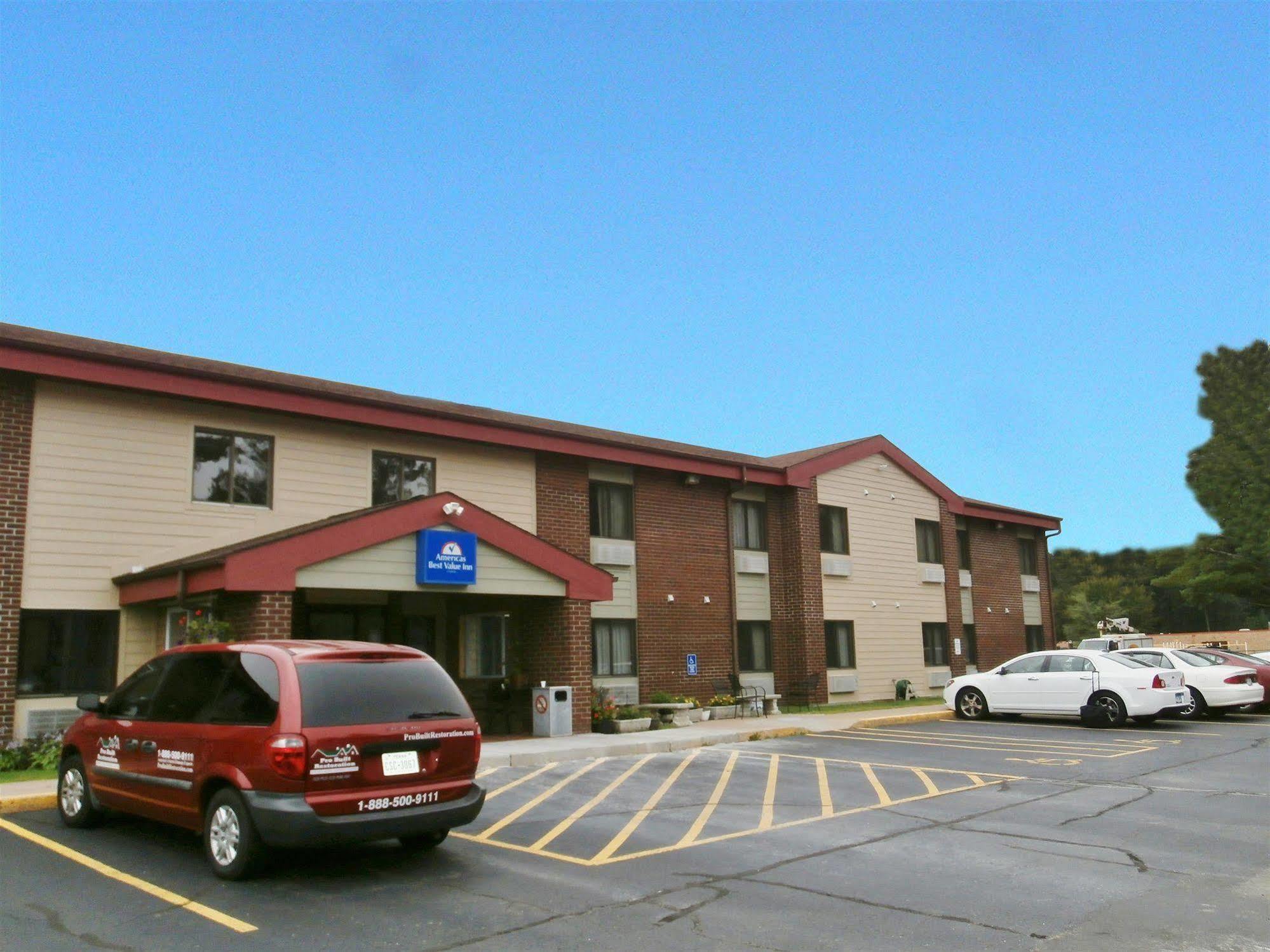 Americas Best Value Inn Wisconsin Rapids Exterior foto